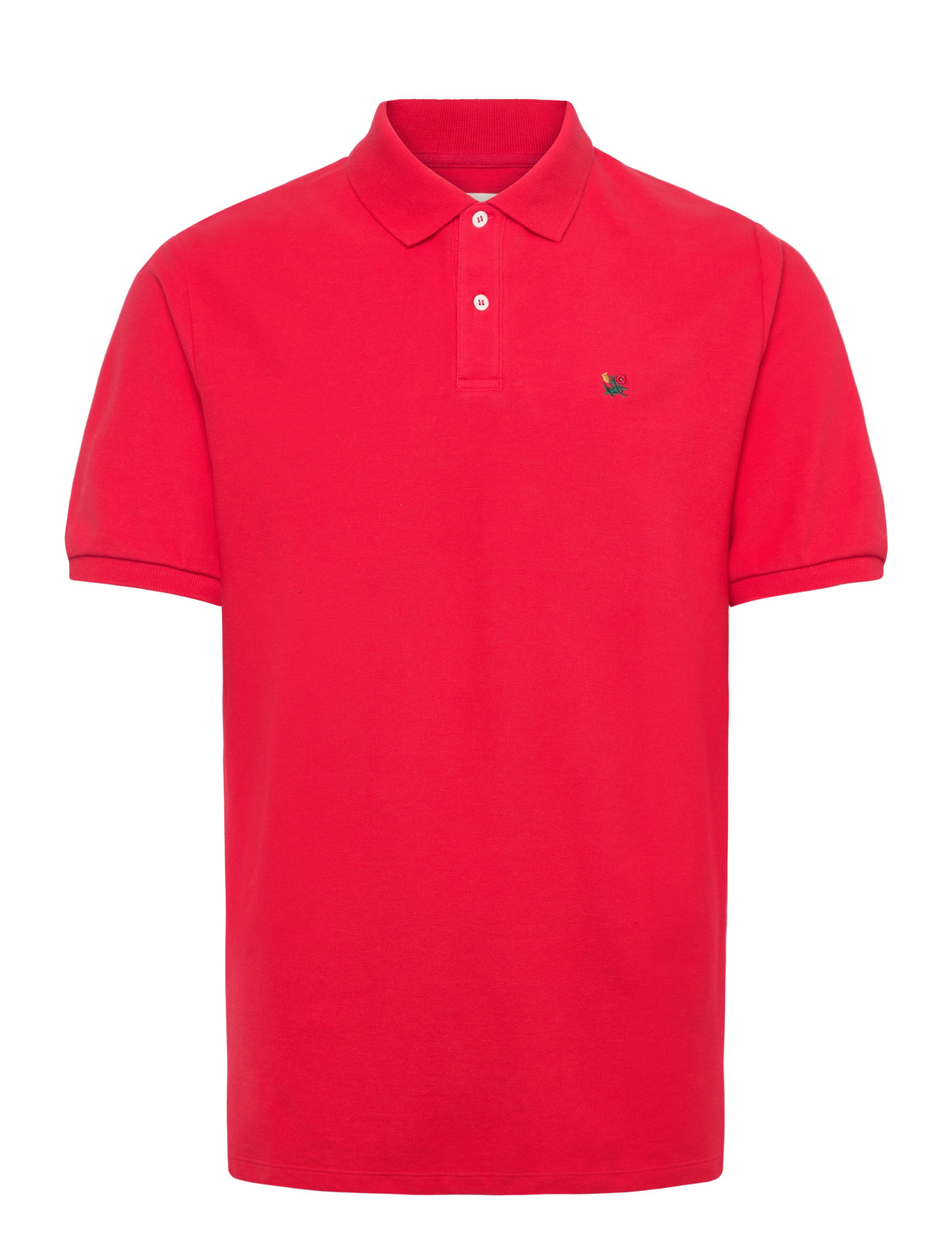 Aimé Leon Dore Crest Piqué Polo (White/White) - 135 € | Boozt.com
