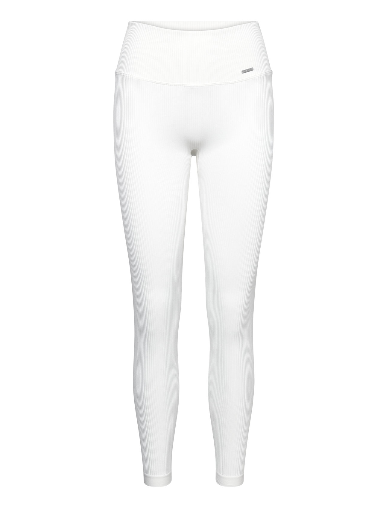 Off-White Ribbed Seamless Tights