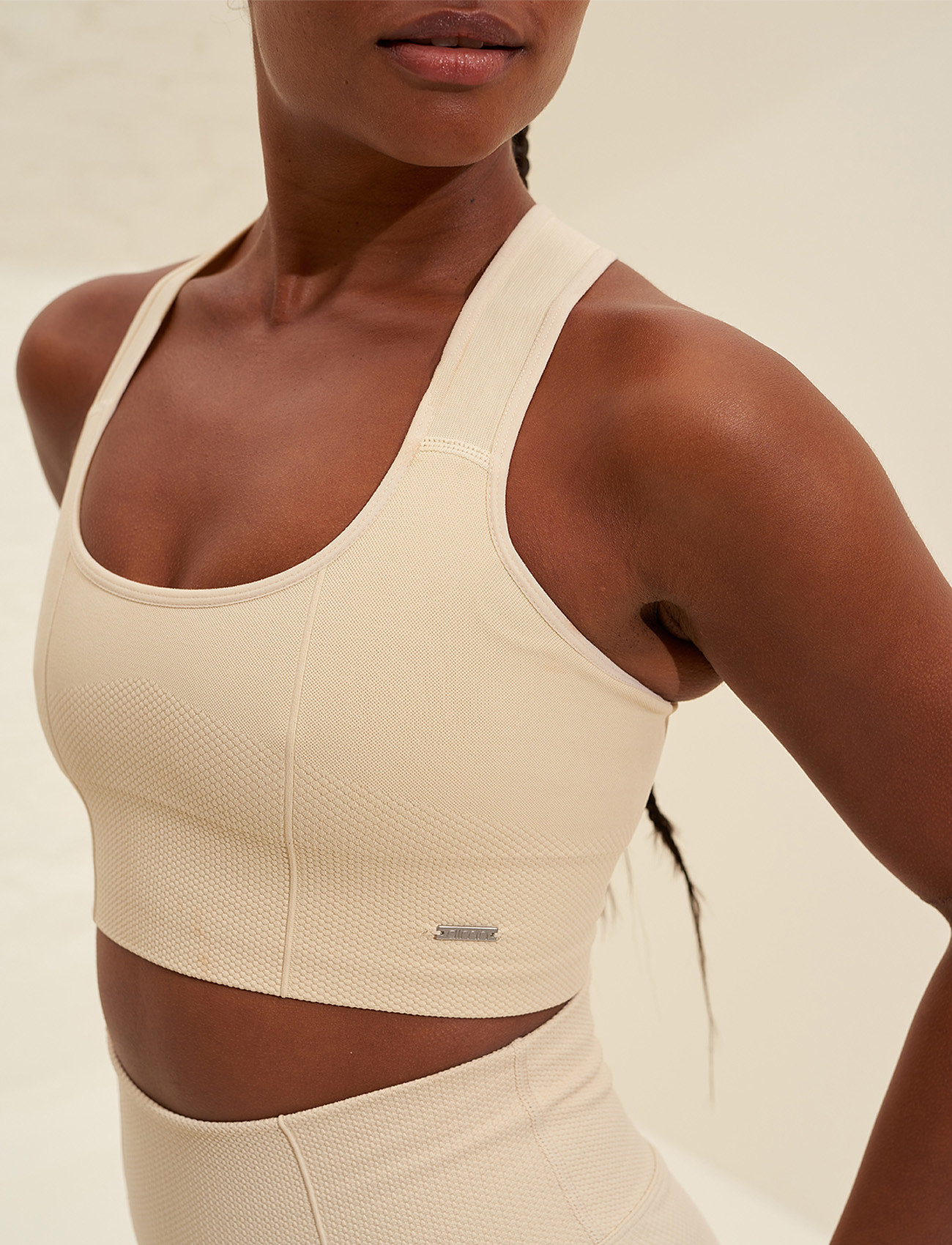 AIM'N Oat White Luxe Seamless High 