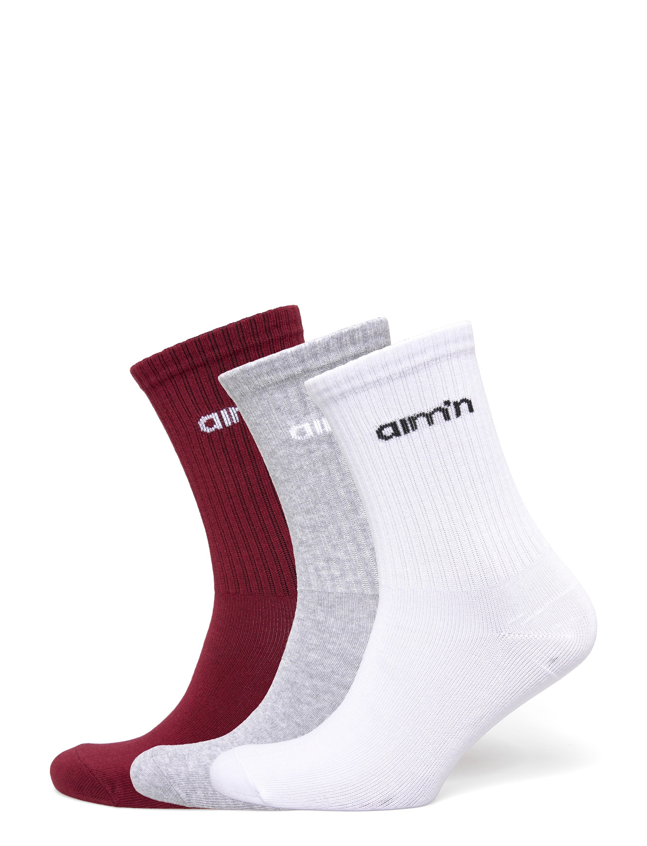 aim ́n Aim'n Logo Socks 3-Pack, 36-38, Multi/patterned, Sokker > Almindelige Sokker, Dame