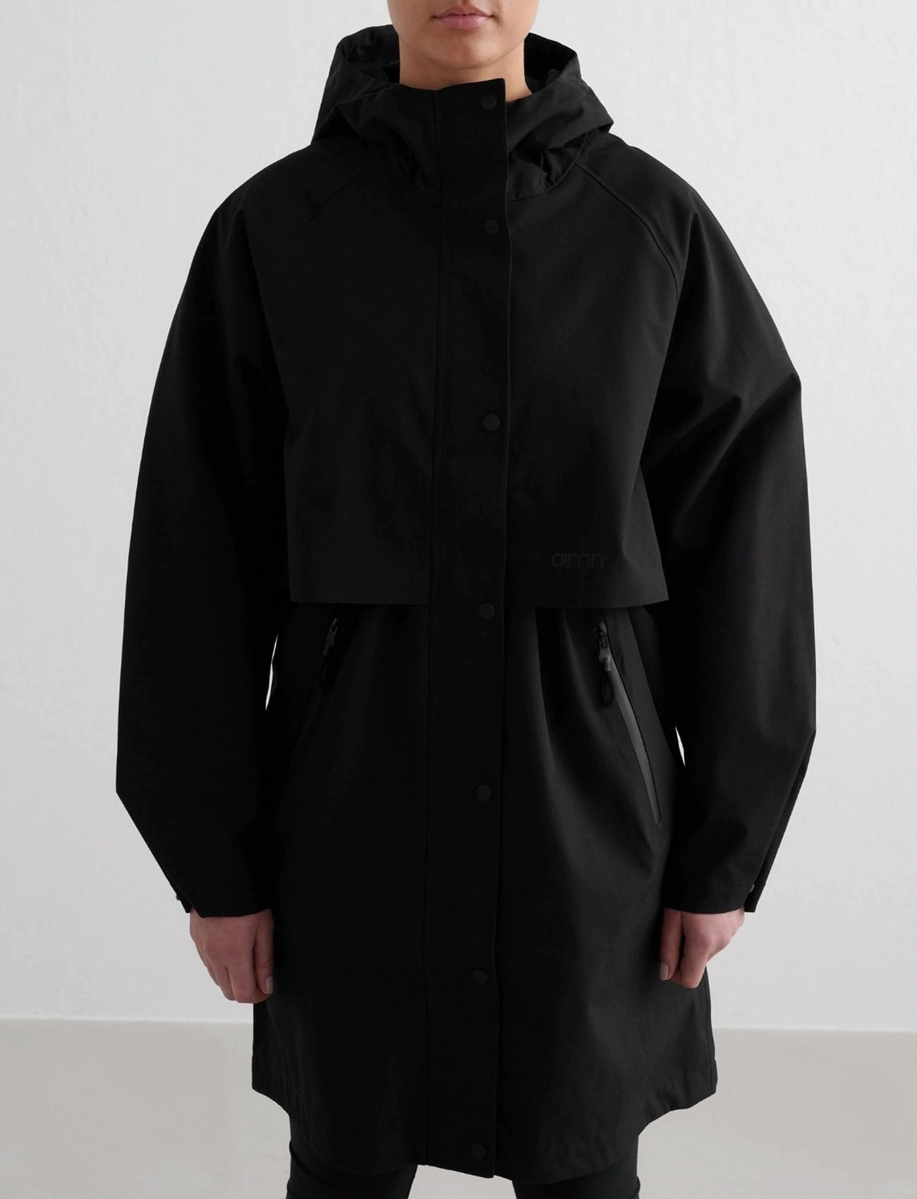 aim ́n Waterproof Parka, XS, Black, Sport > Parka-Frakker, Dame