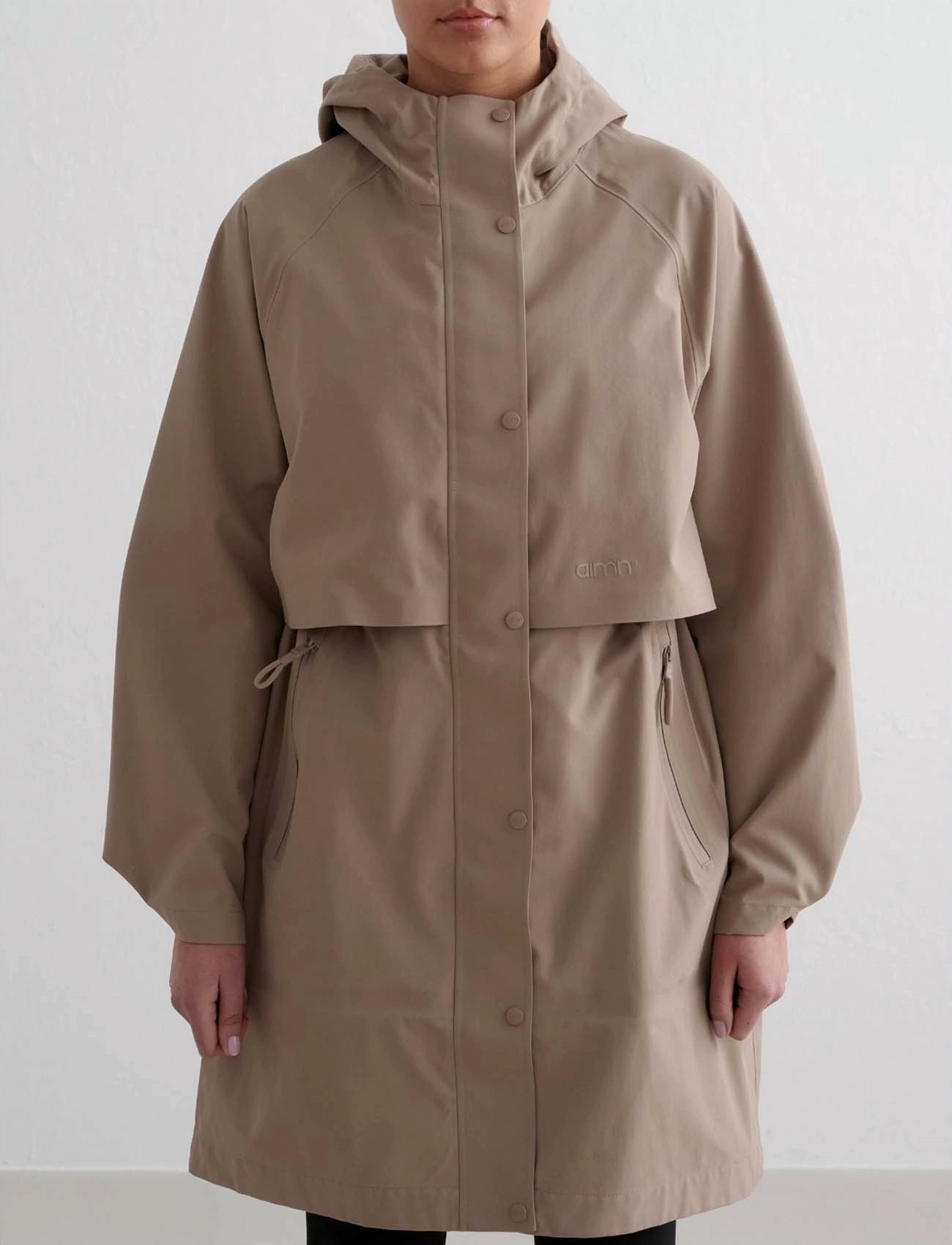 aim ́n Waterproof Parka, S, Beige, Sport > Parka-Frakker, Dame