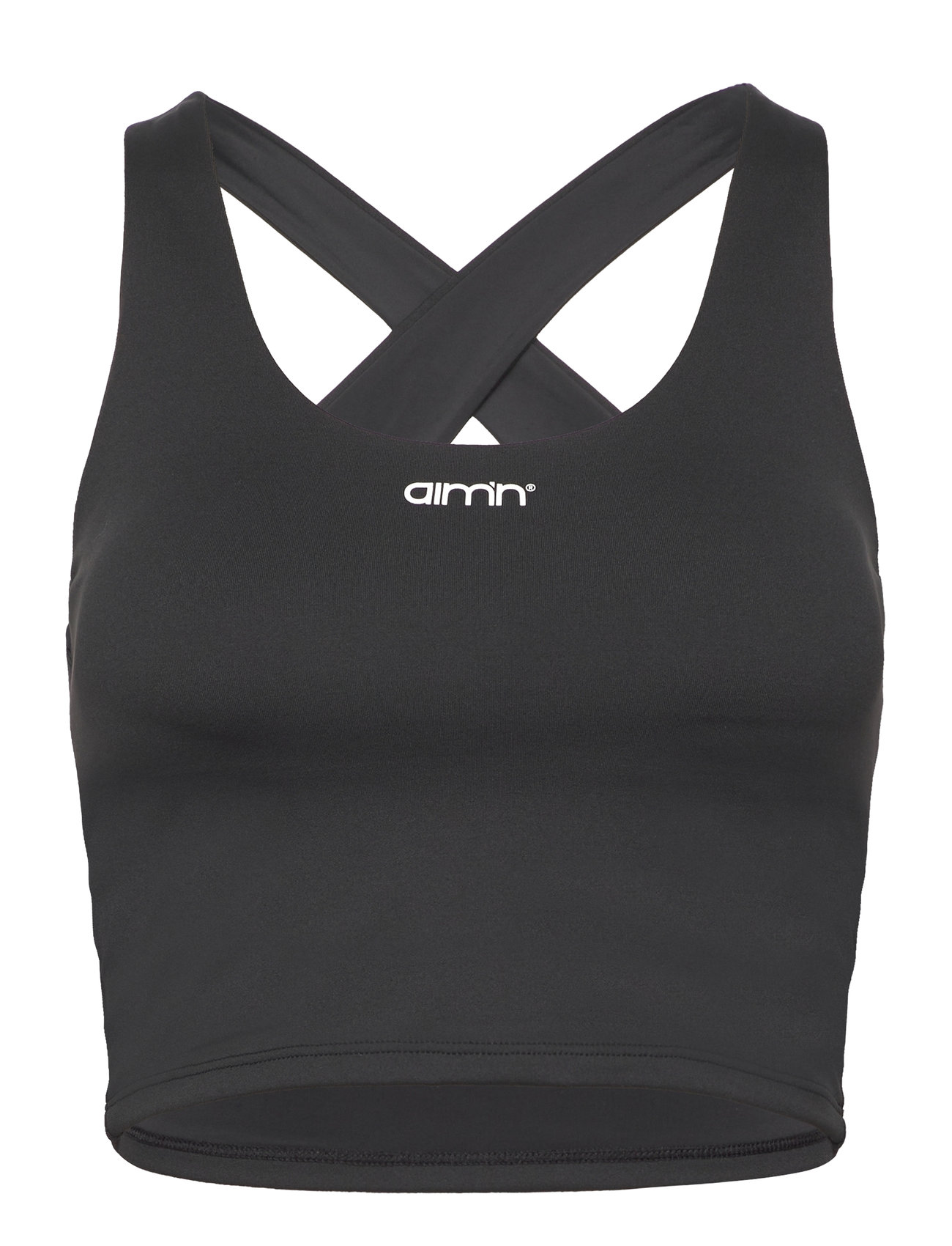 aim ́n Core Essential Bralette, S, Black, Sport Crop Overdele > Sport Sleeveless Crop Overdele, Dame