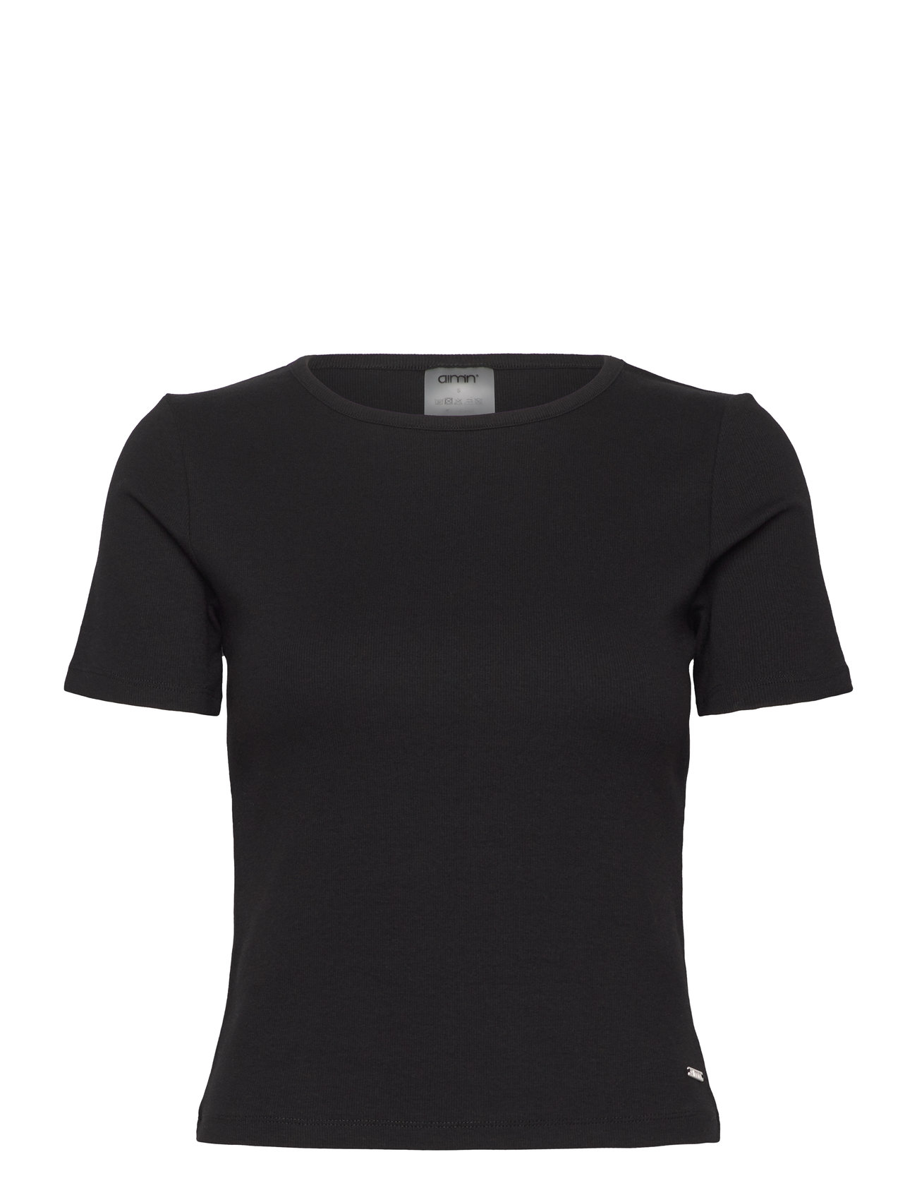 AIM ́N Ease Ribbed Kurz Sleeve Schwarz - XL - Damen
