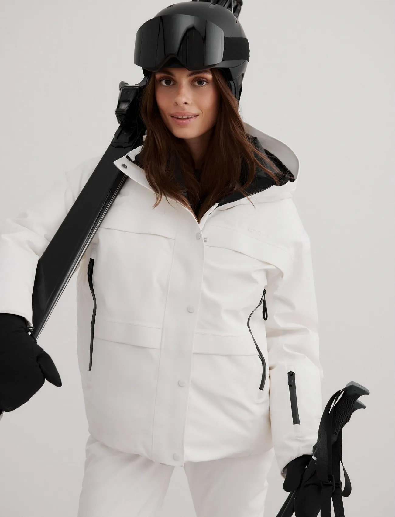 aim ́n Vermont Jacket, XS, White, Sport Jackets > Sport Ski Jackets, Dame