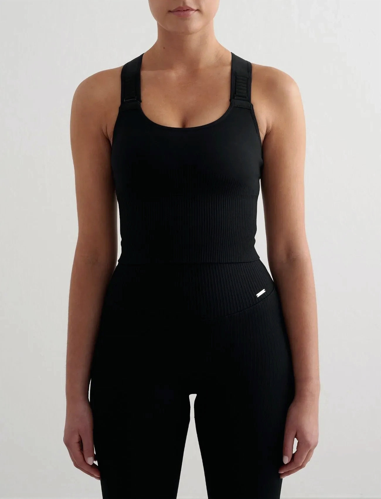 aim ́n Ribbed Seamless High Support Bralette, S, Black, Sport Clothing > Sport Bras - All, Dame