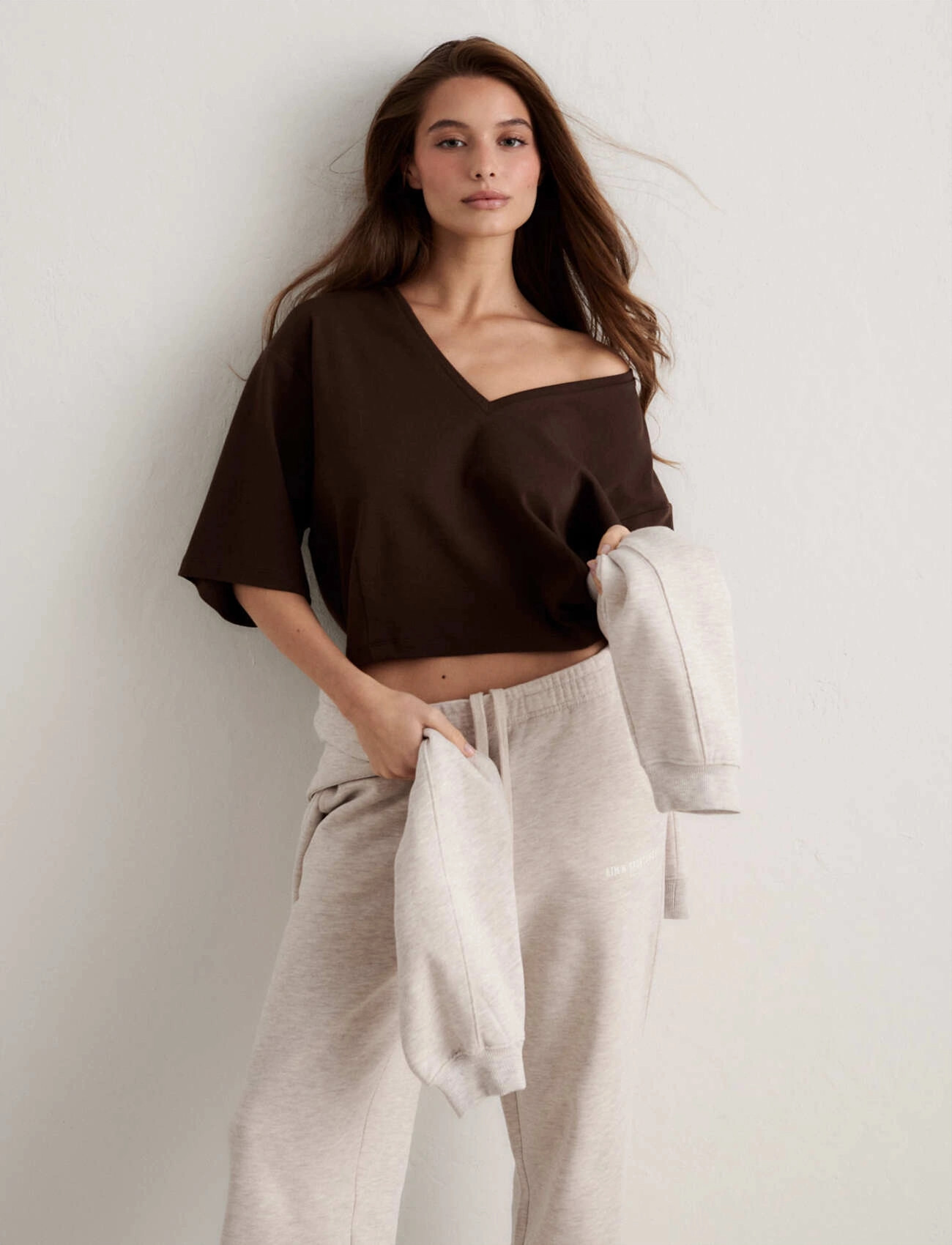 aim ́n Elevated T-Shirt, S, Brown, Sports Overdele & T-shirts > Sport T-shirts, Dame