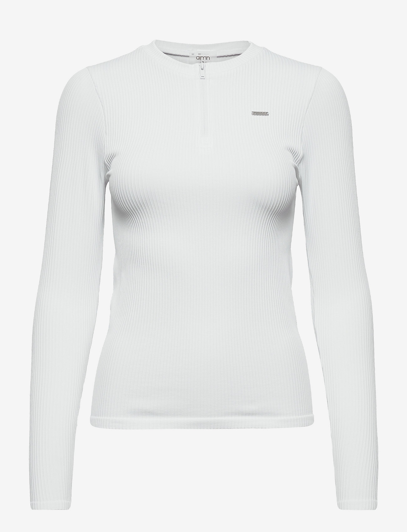 aimn white long sleeve