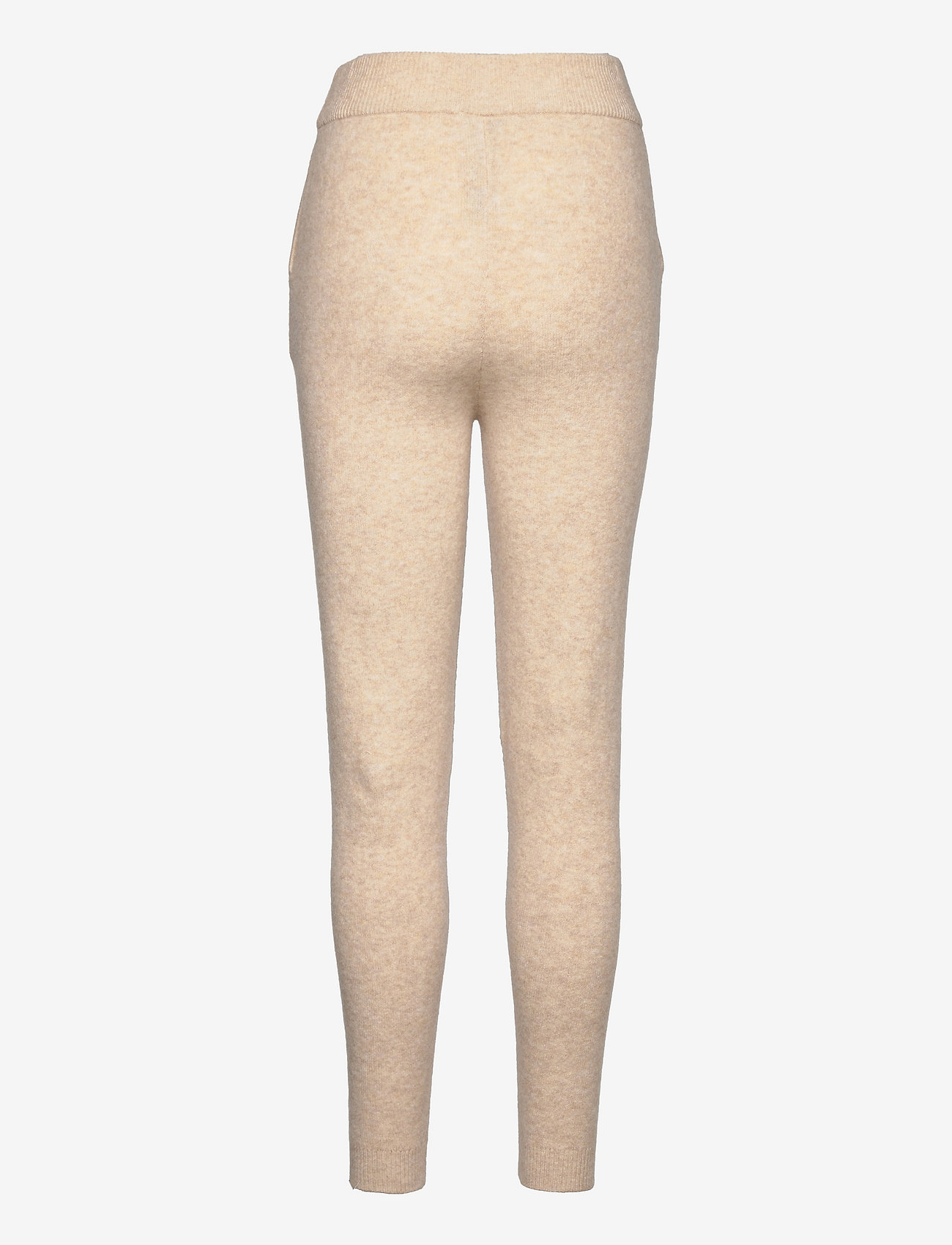 AIM'N Beige Soft Knit Pants 