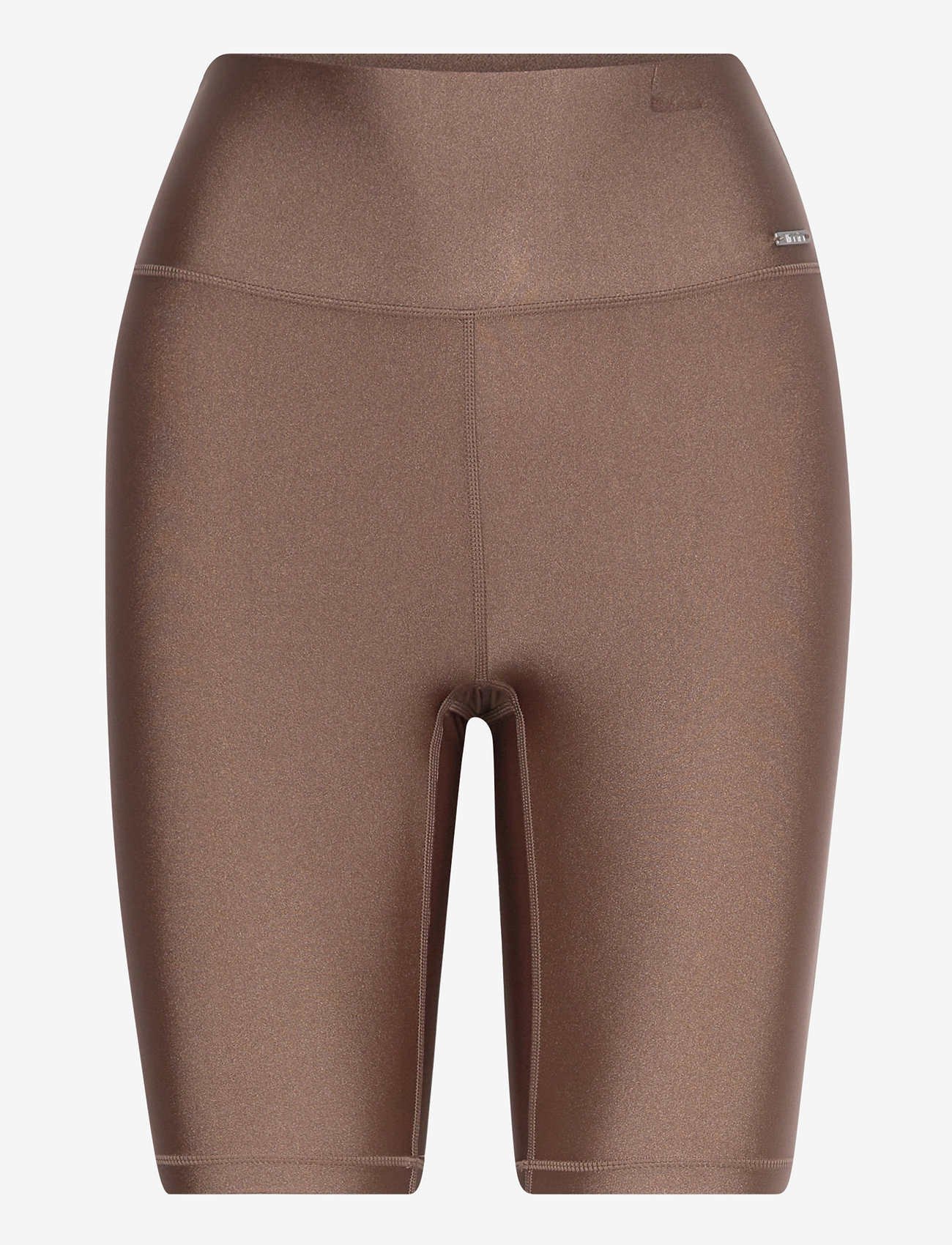 brown biker shorts