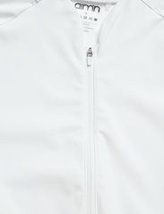 AIM'N - White Favourite Zip Short Sleeve - t-shirts - white - 7