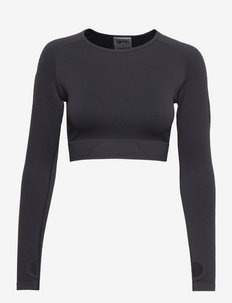 dri fit long sleeve crop top