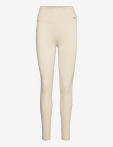 Oat White Luxe Seamless Tights - 7/8 lengte - oat white