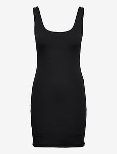Black Soft All-sports Dress - sports dresses - black