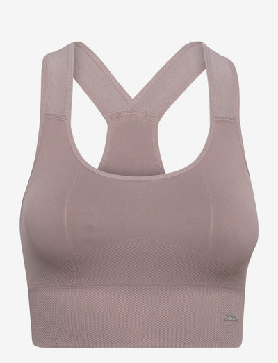 DUSTY VIOLET LUXE SEAMLESS HIGH SUPPORT BRA - high support - dusty violet