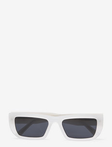 Fame - d-shaped solbriller - ivory transparent