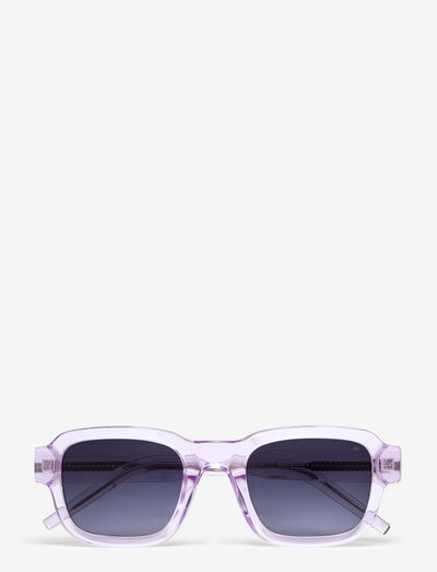 Halo - kulmikkaat aurinkolasit - lavender transparent