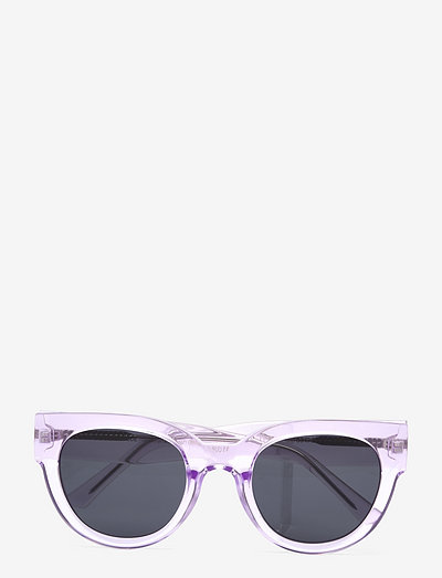 Lilly - round frame - lavender transparent