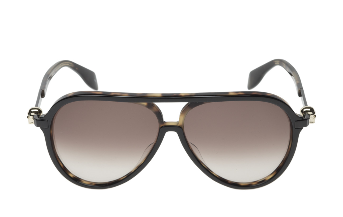 Mcqueen Eyewear black black brownAlexander brownAlexander Am0020sblack brownAlexander Eyewear Am0020sblack black Mcqueen Am0020sblack FJlK1Tc