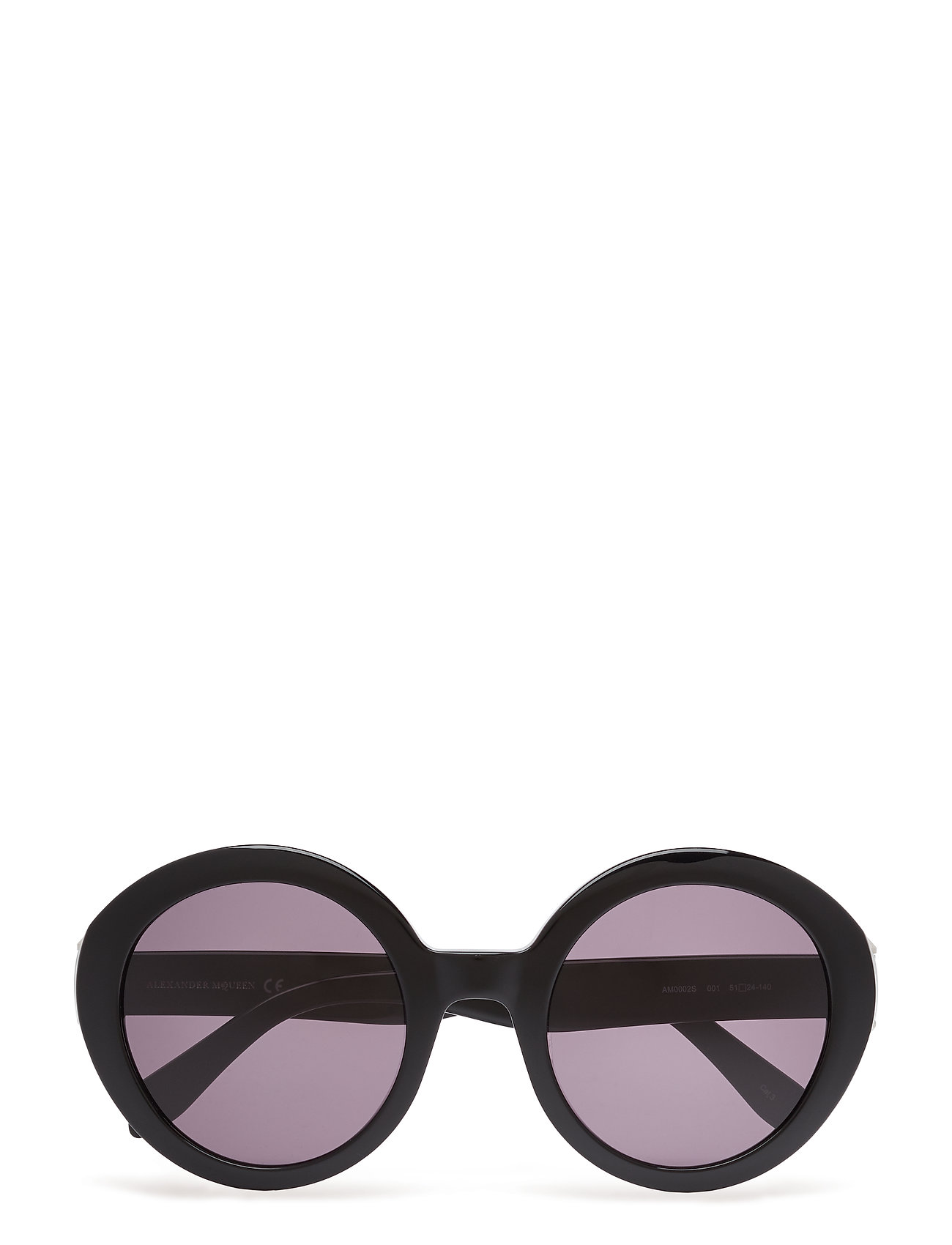 Am0002S Zonnebril Zwart Alexander Mcqueen Eyewear alexander mcqueen eyewear kopen in de aanbieding