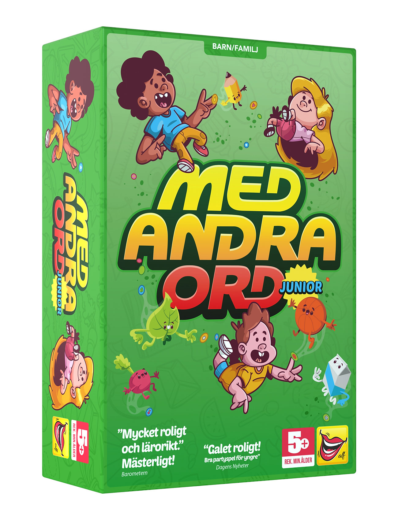 Med Andra Ord Junior Toys Puzzles And Games Games Active Games Multi/patterned ALF Toys And Games