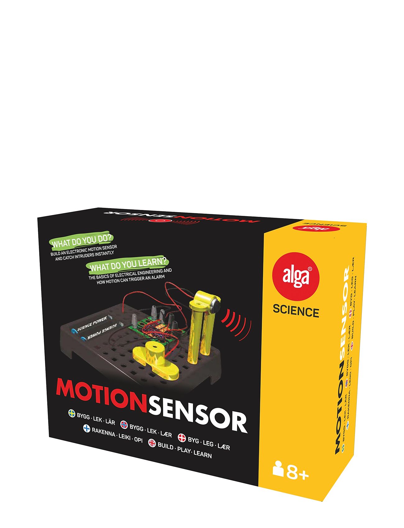 Motion Sensor Toys Experiments And Science Multi/patterned Alga