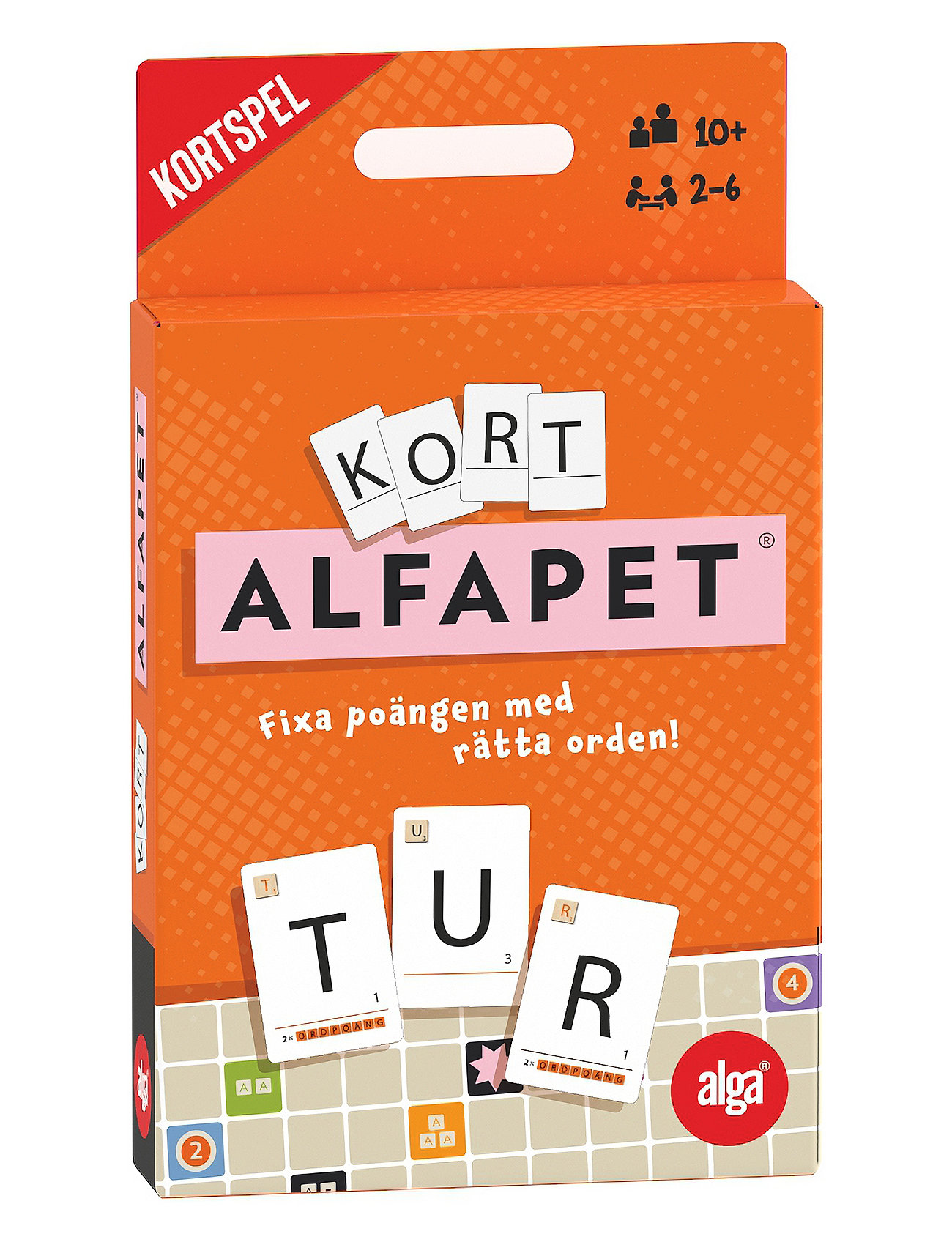 Kortspel Alfapet Svensk Toys Puzzles And Games Games Card Games Multi/patterned Alga