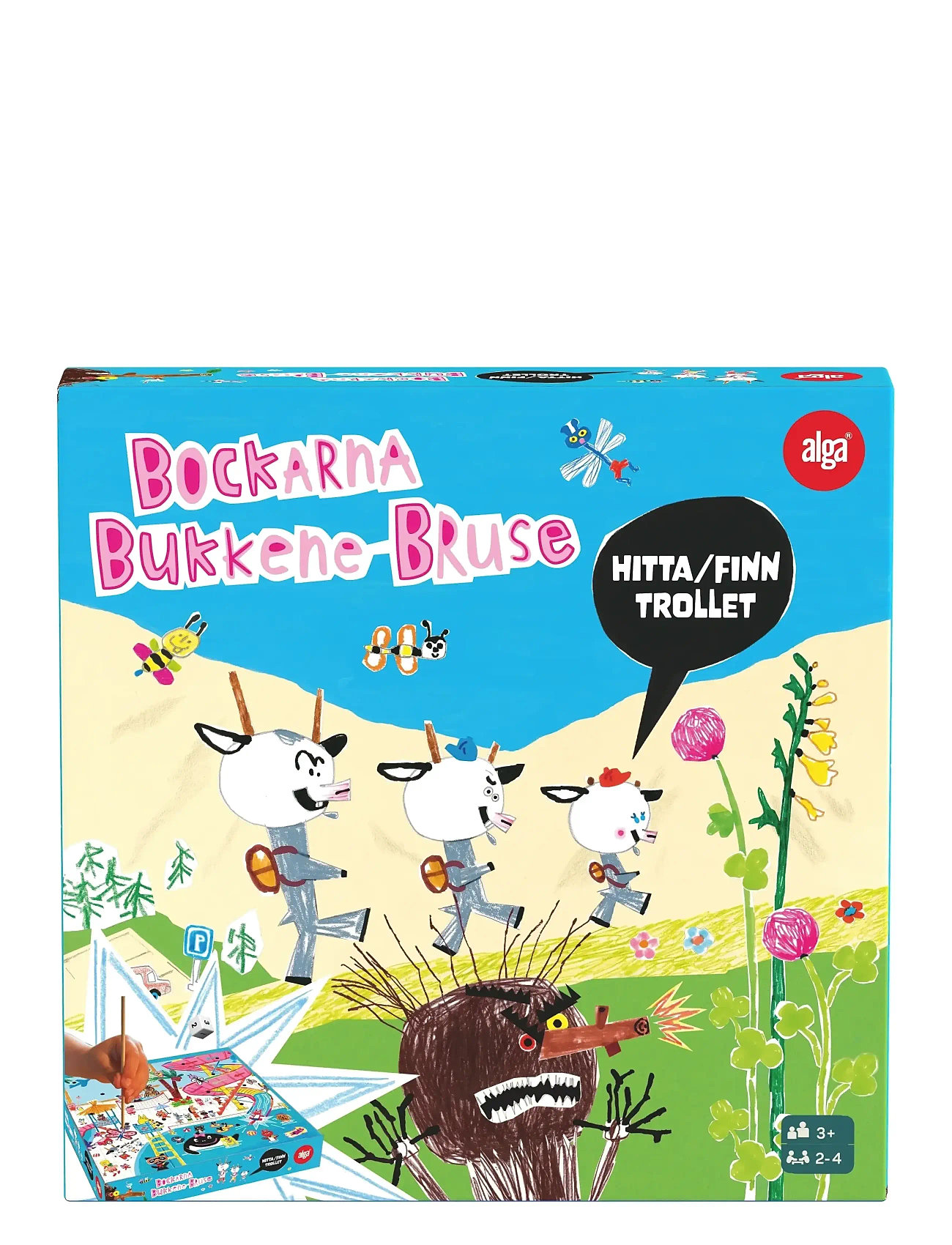 Alga Hitta Trollet (Bockarna Bruse), SWEDISH, Multi/patterned, Spil > Brætspil, Børn