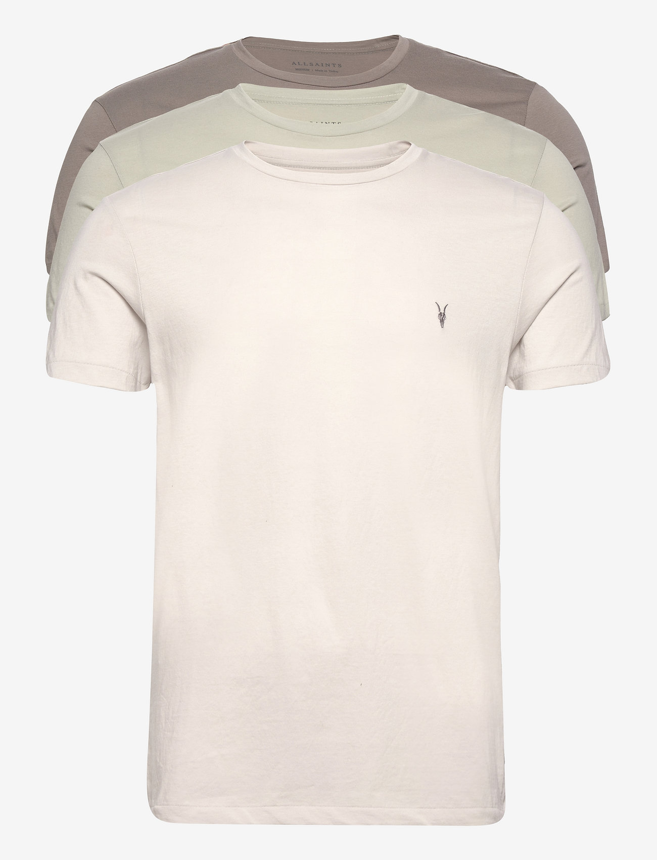 AllSaints Tonic Ss Crew 3 Pk - Vacation 