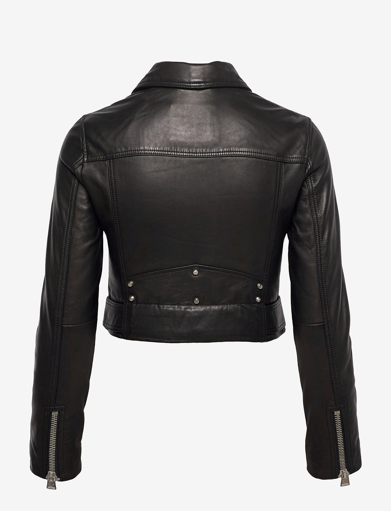 allsaints white leather jacket