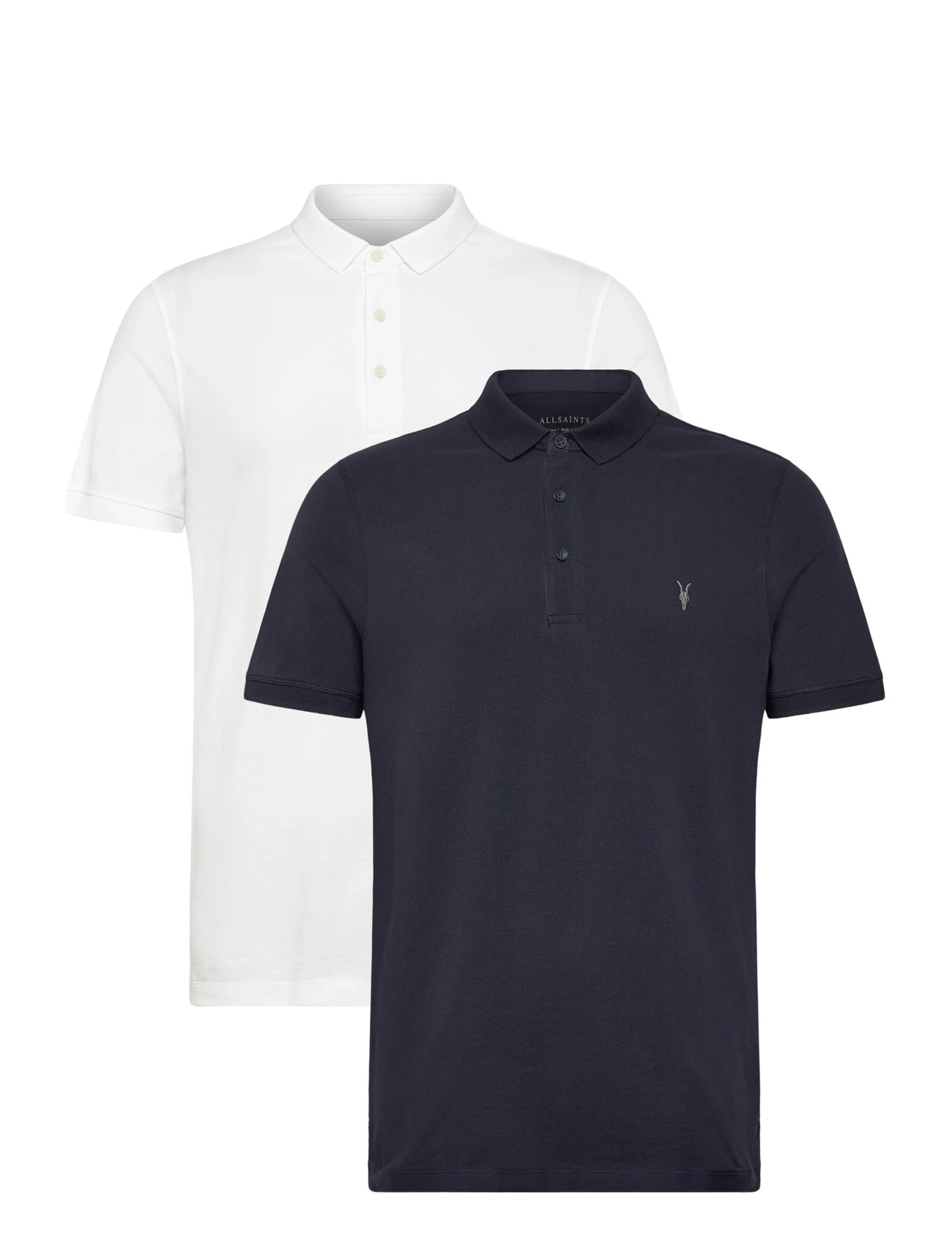ALLSAINTS Reform Ss Polo 2 Pac Patterned - M - Herren
