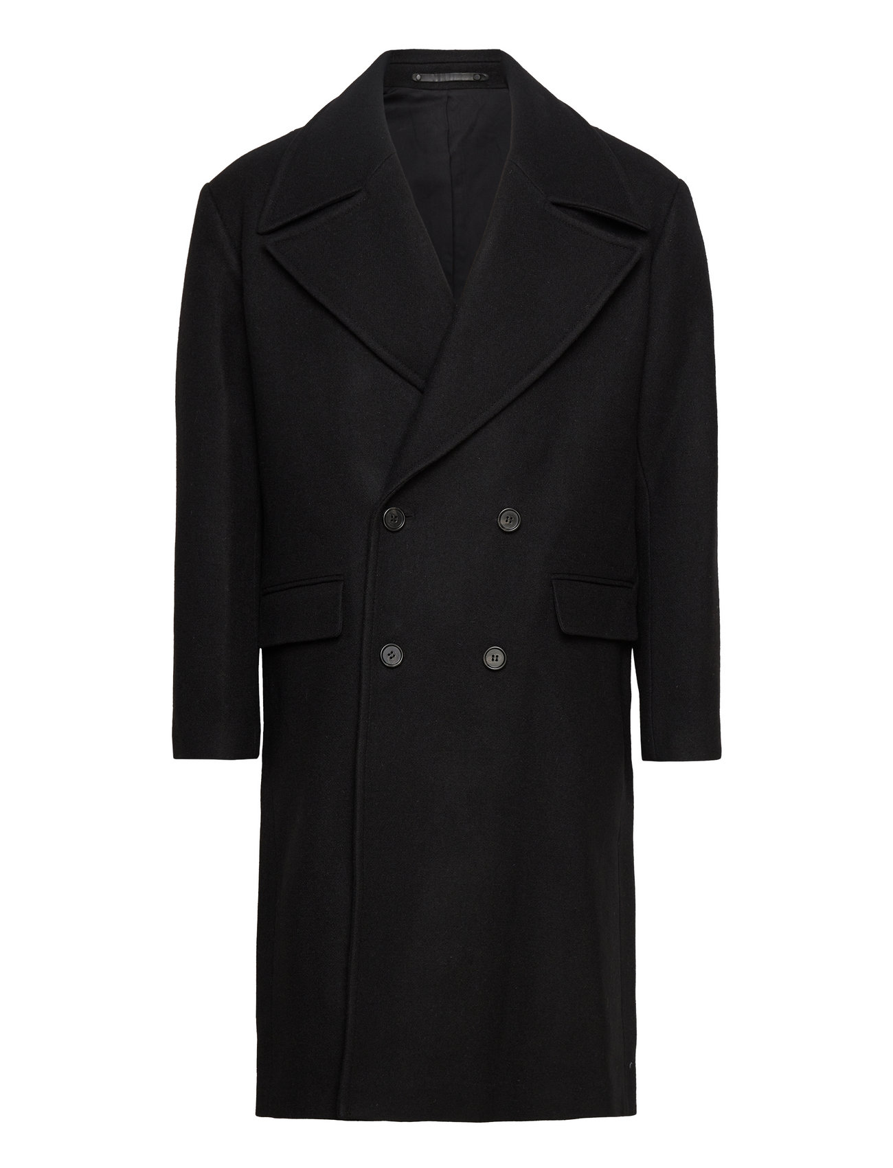 Banshee Coat Uldfrakke Frakke Black AllSaints