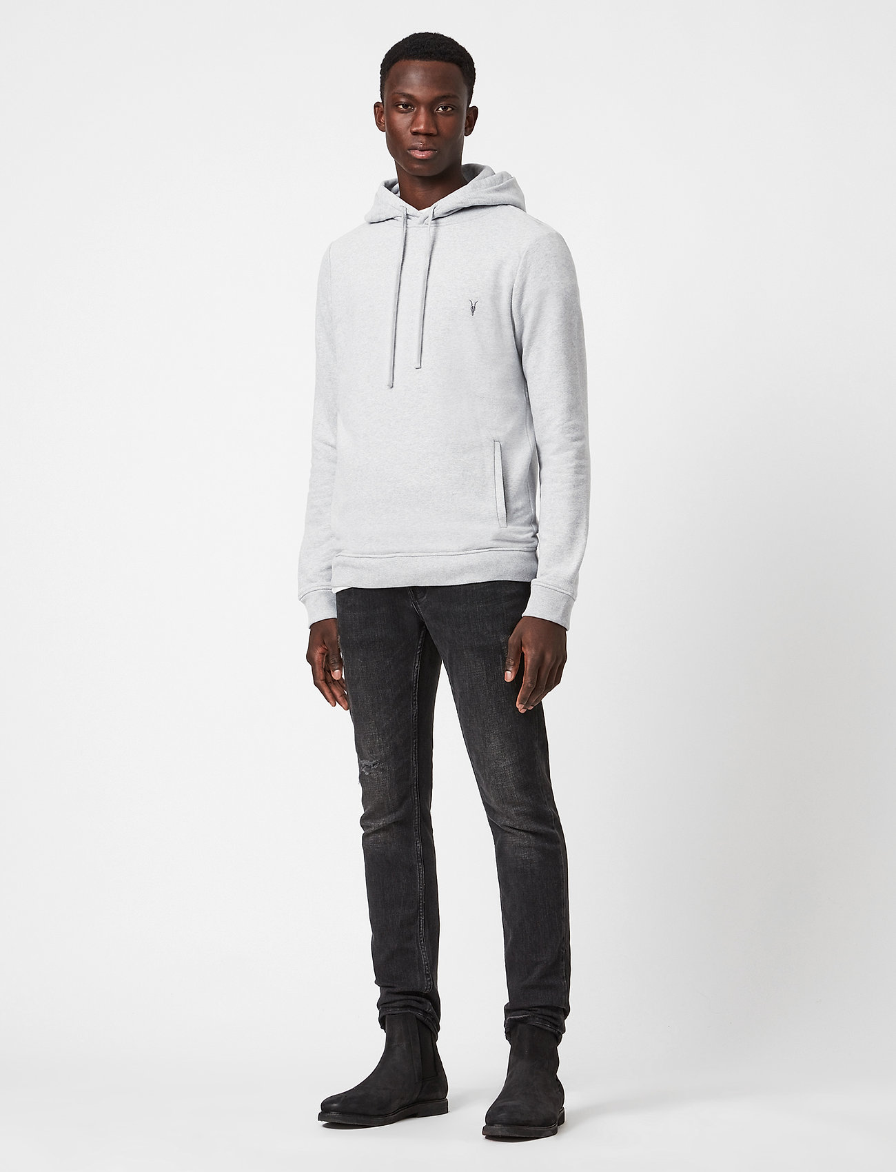 All saints raven hoodie Clearance