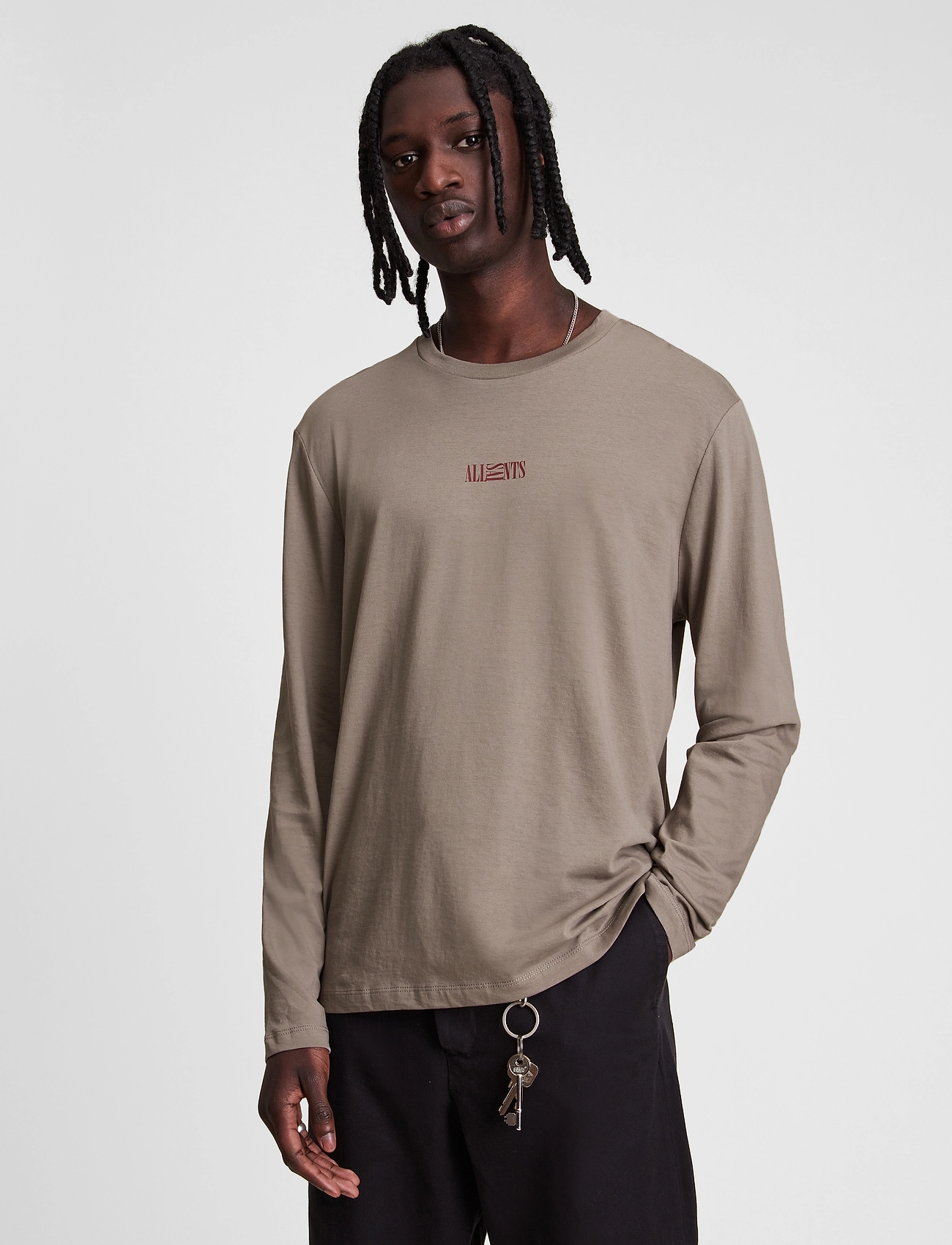 allsaints long sleeve t shirt