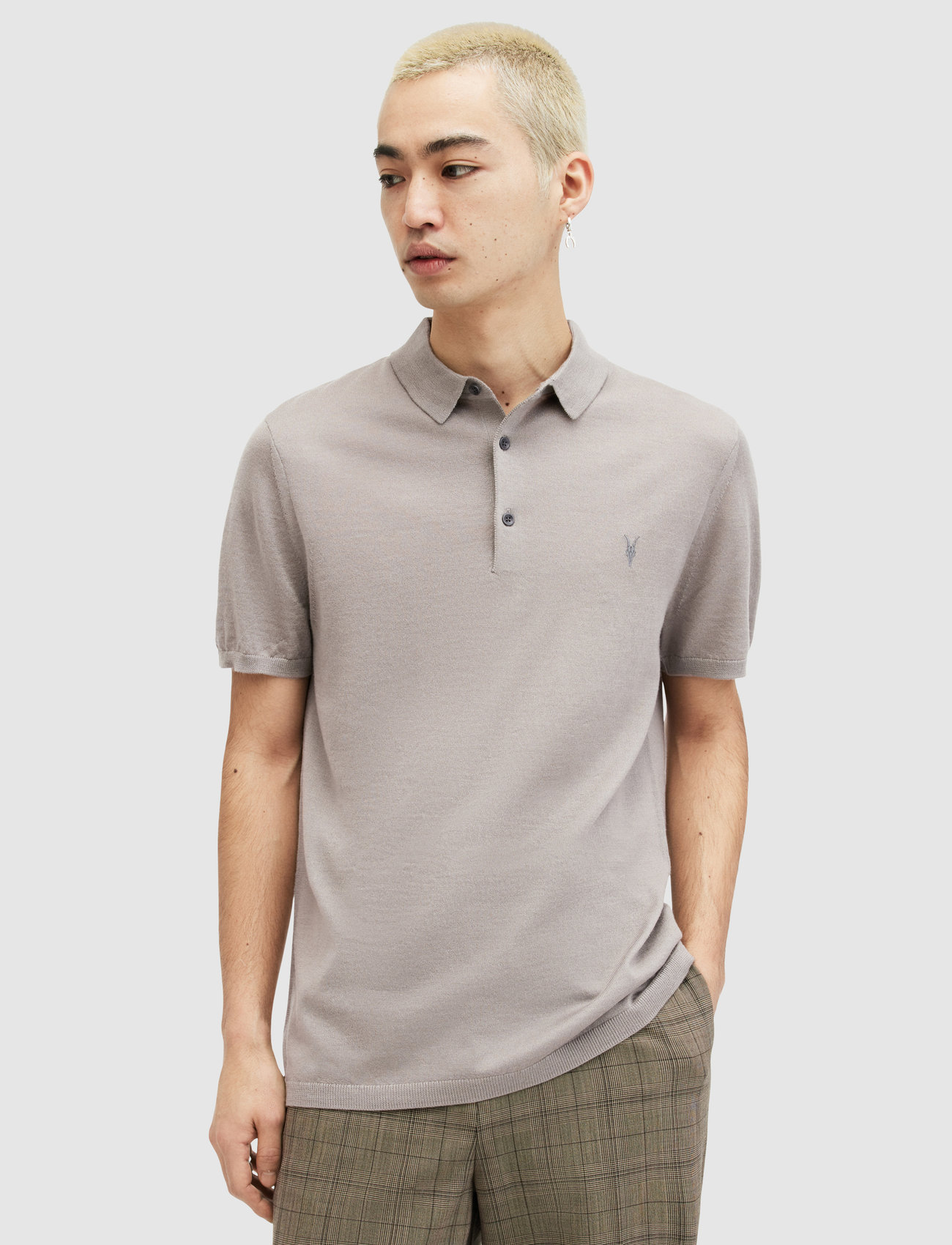 All saints shop merino polo