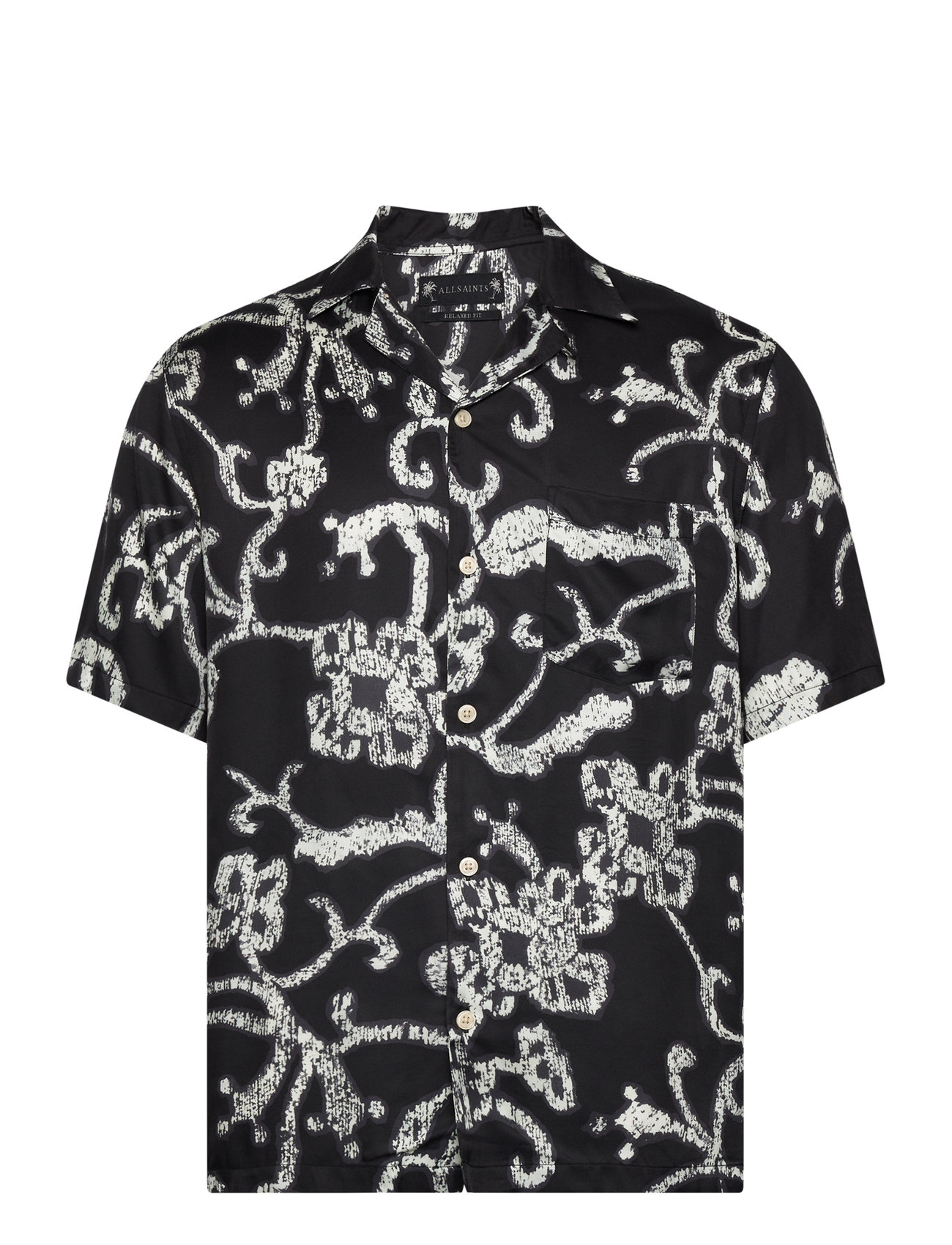 Webs Ss Shirt Black AllSaints