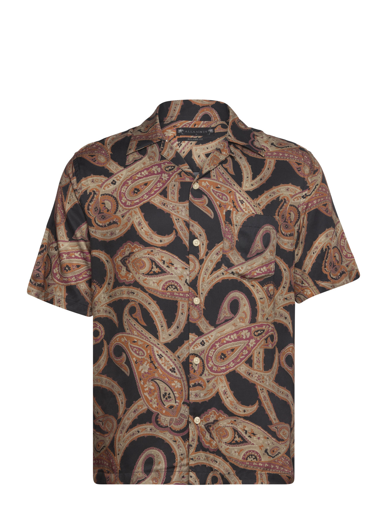 Morganza Ss Shirt Black AllSaints