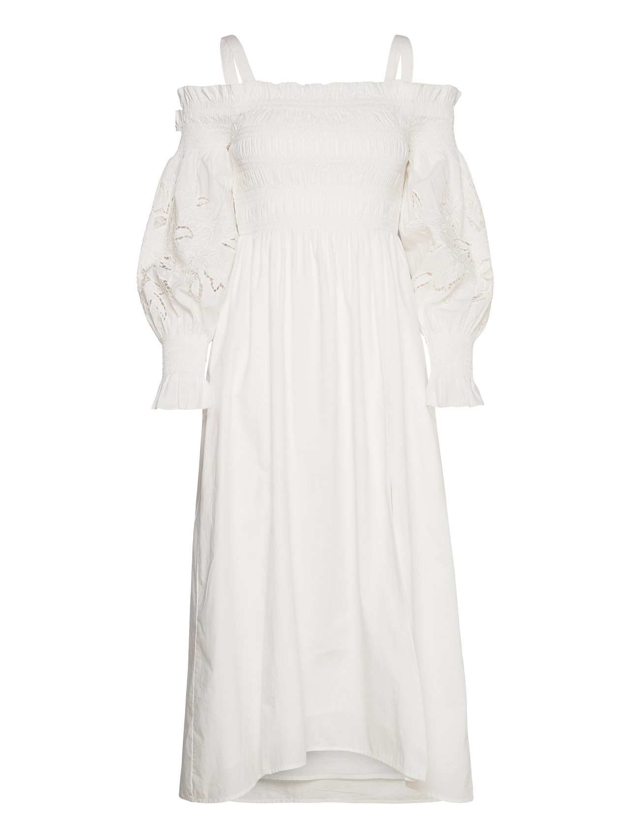 AllSaints Launa Broderie Dress - Midi jurken - Boozt.com