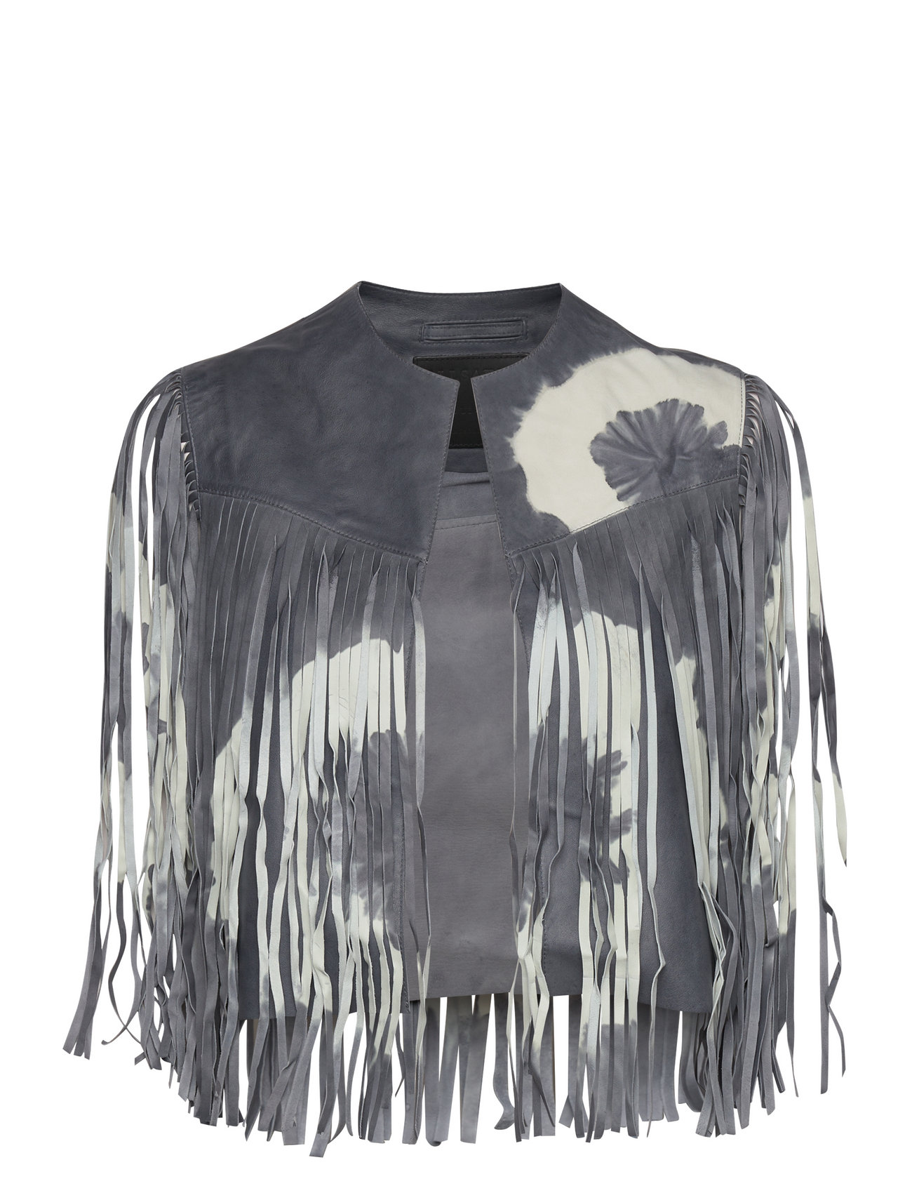 Evie Tydy Tassel Gilet Blue AllSaints