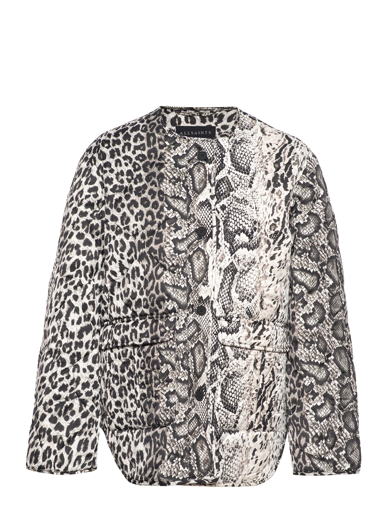 All saints leopard hot sale print coat