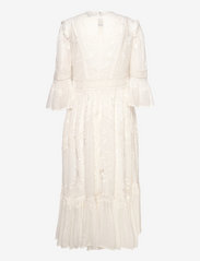 AllSaints - EMERY EMB DRESS - sukienki koktajlowe - off white - 2