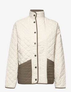 MADISON REVERSE JACKET - quilted jackets - white/khaki