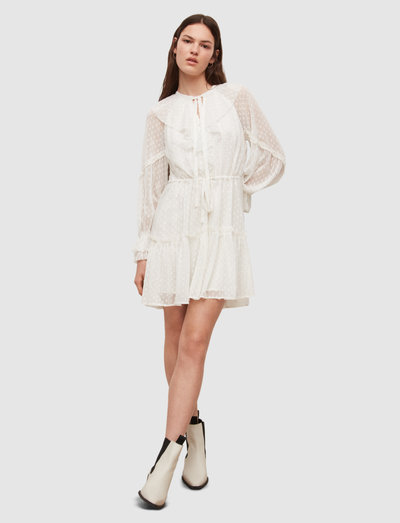 AVA DRESS - midikleidid - ecru white