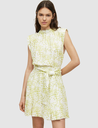 RHYS AMANZI DRESS - summer dresses - lime green
