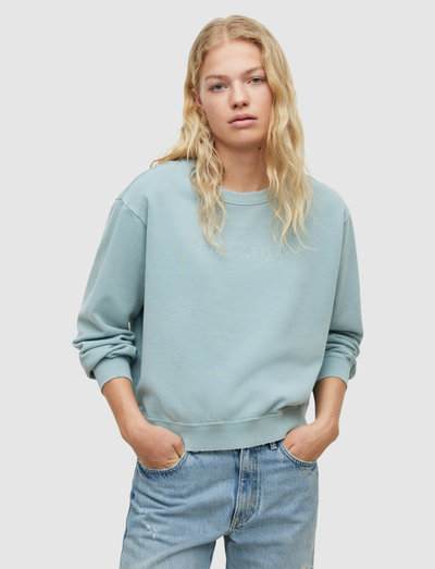 PIPPA EMBROIDERED SWEAT - sweatshirts & hoodies - dusk blue