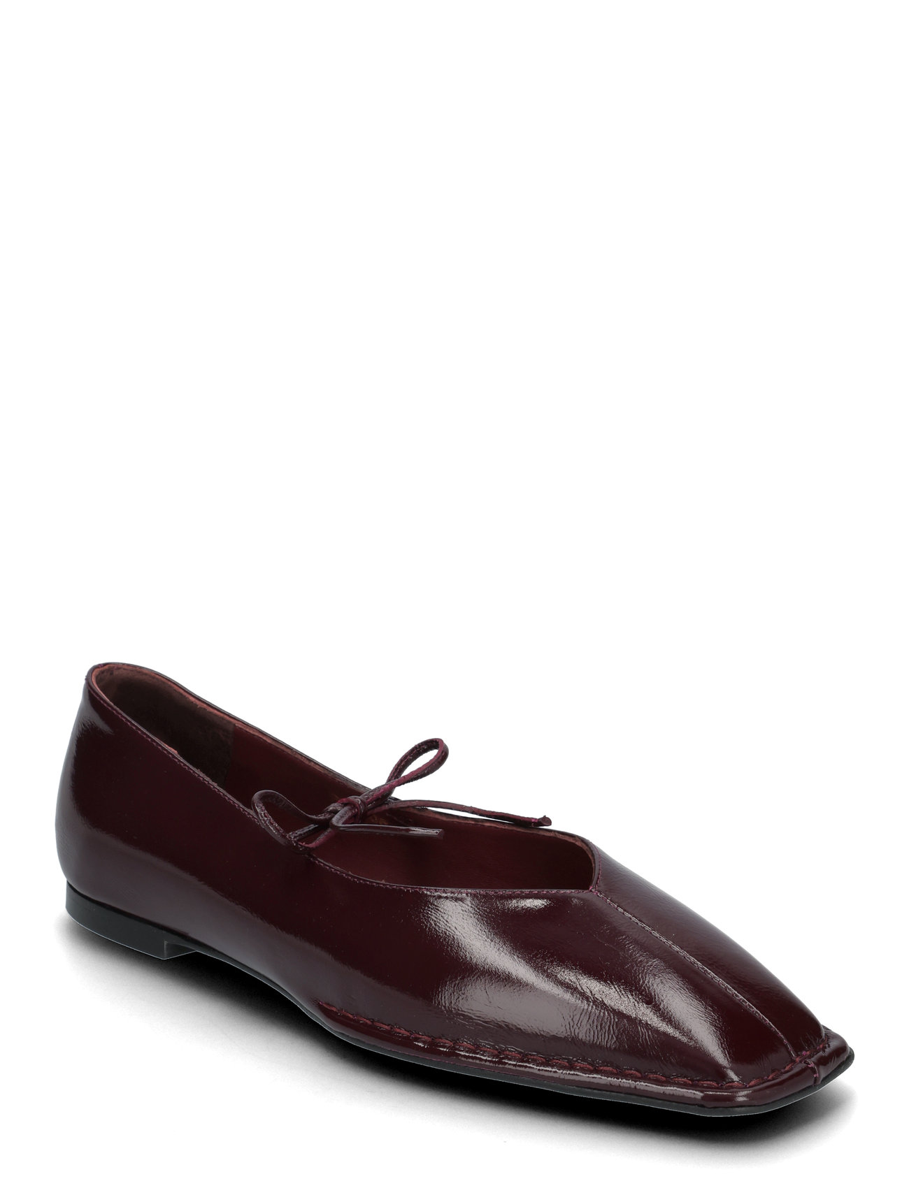 ALOHAS Sway Burgundy Leder Ballet Flats Burgundy - 36 - Damen