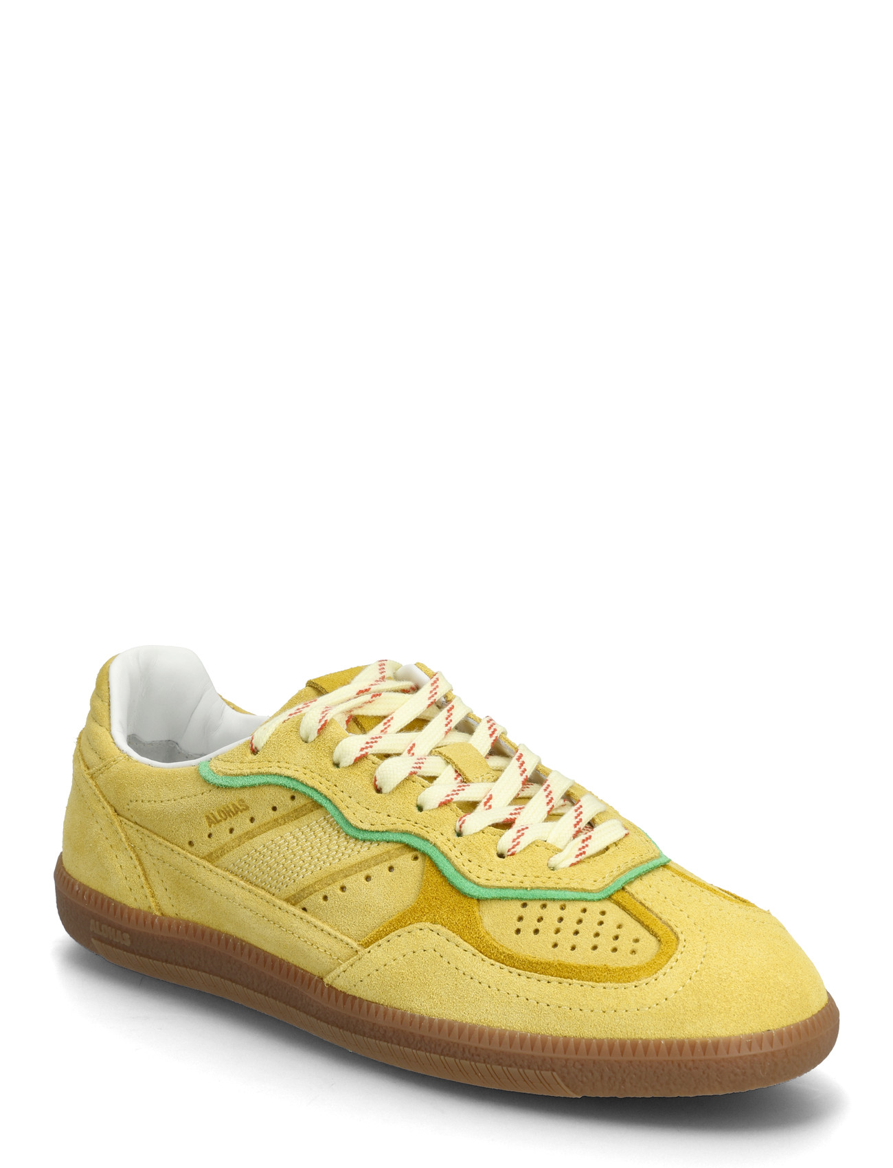 ALOHAS Tb.490 Rife Leather Sneakers, 41, Yellow, Sneakers > Sneakers Med Lav Top, Dame