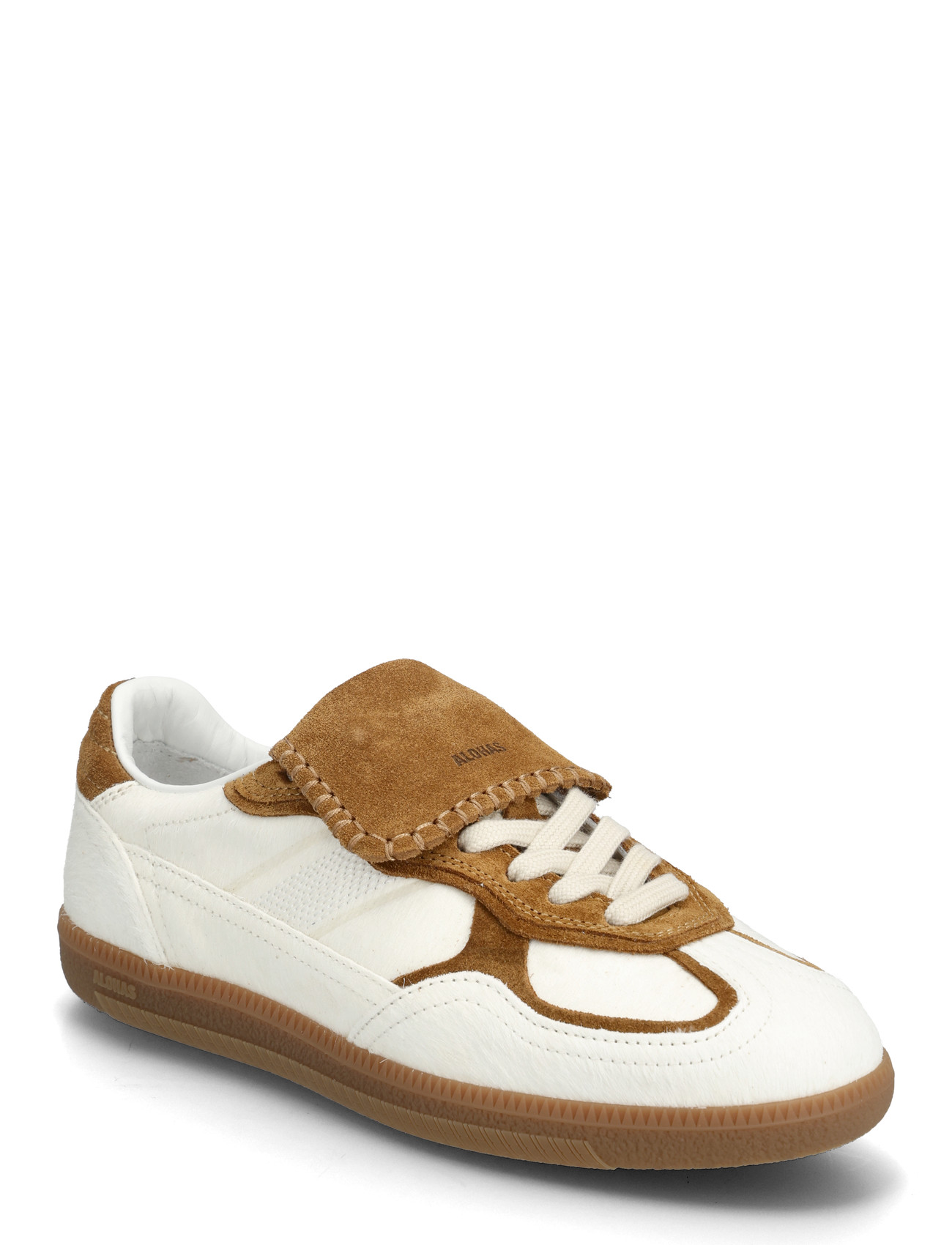 ALOHAS Tb.490 Club Soft Tan Leather Sneakers, 38, White, Sneakers > Sneakers Med Lav Top, Dame