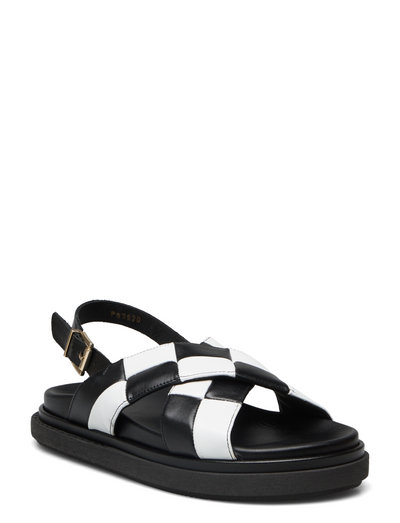 ALOHAS SANDALS Marshmallow Scacchi - Flat sandals - Boozt.com