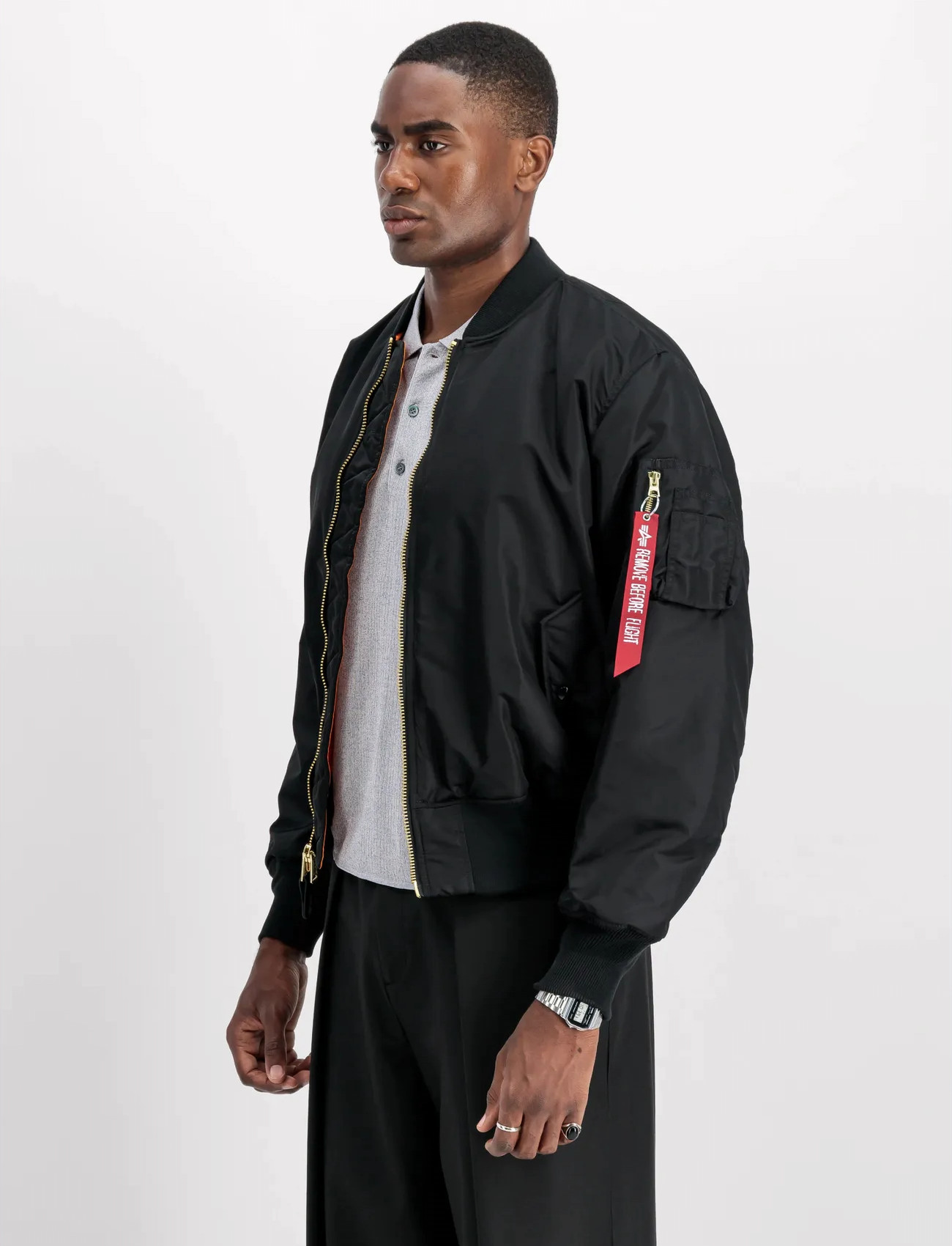 Alpha Industries Ma-1 (Heritage), XXL, Black, Jakker > Bomberjakker, Herre